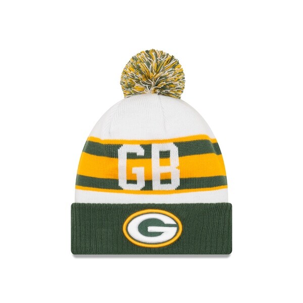 Shop Green Bay Packers Retro Cuff Pom Knit Hat Overstock 31261126