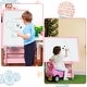 preview thumbnail 5 of 7, Kids Standing Art Easel Dry-Erase Board Double Sided Chalkboard