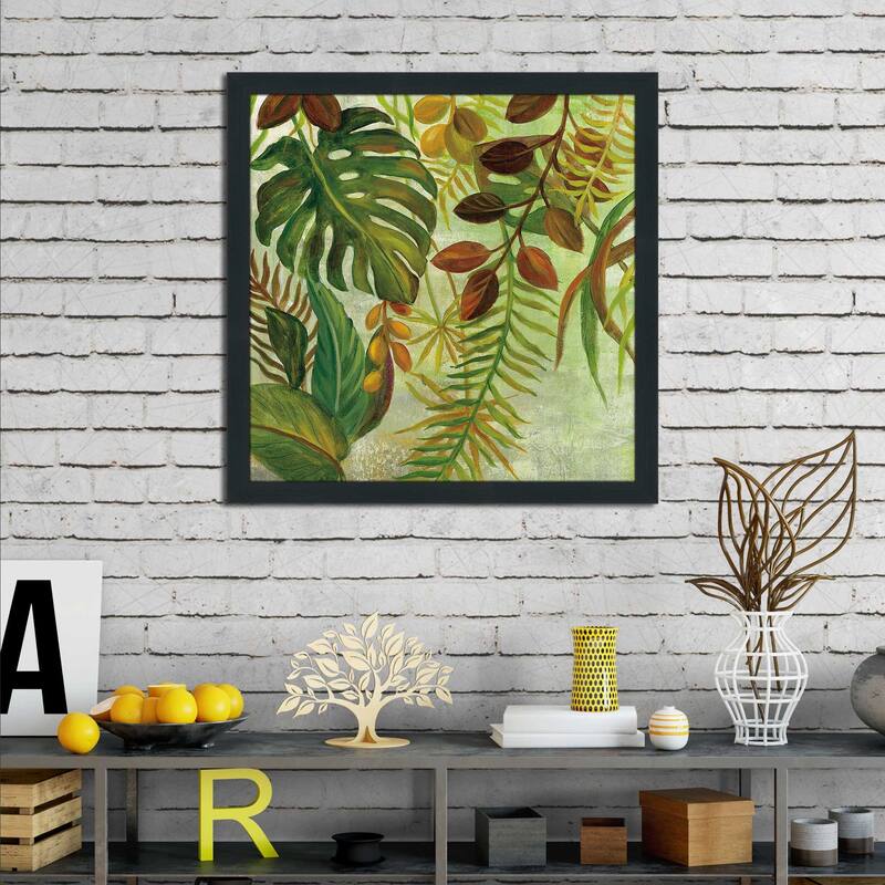 "Tropical Greenery I" by Silvia Vassileva Print on Acrylic