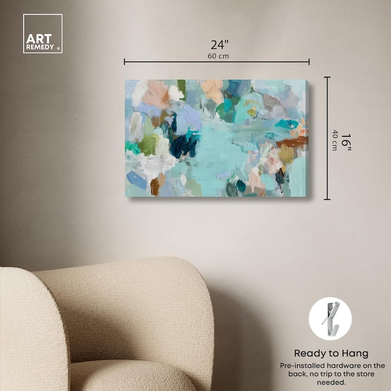 Layers of Feeling I Canvas by Art Remedy, Gallery Wrapped