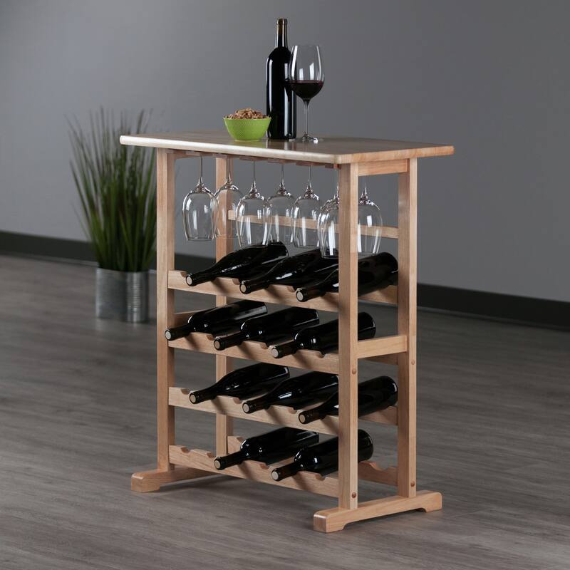 Vinny 24-Bottle Wine Rack - 31.5 x 16.22 x 35.67 inches