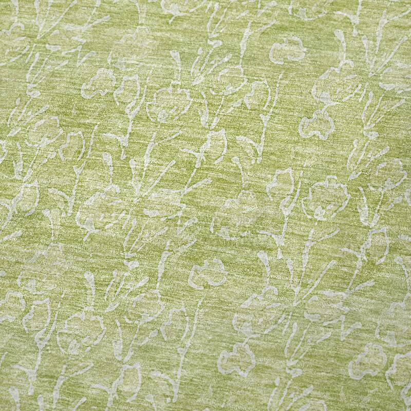 Premium Machine Washable Modern Floral Sherpa Throw Blanket