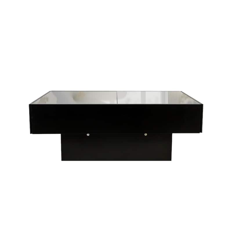 Extendable Coffee Table with Sliding Top & Hidden Storage – Modern Living Room Centerpiece‌