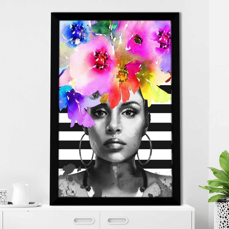 "Afrique Model 9" by Jodi Print on Acrylic