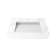 preview thumbnail 45 of 157, Pyramid Solid Surface Wall-Mounted Bathroom Sink 30" - Marble