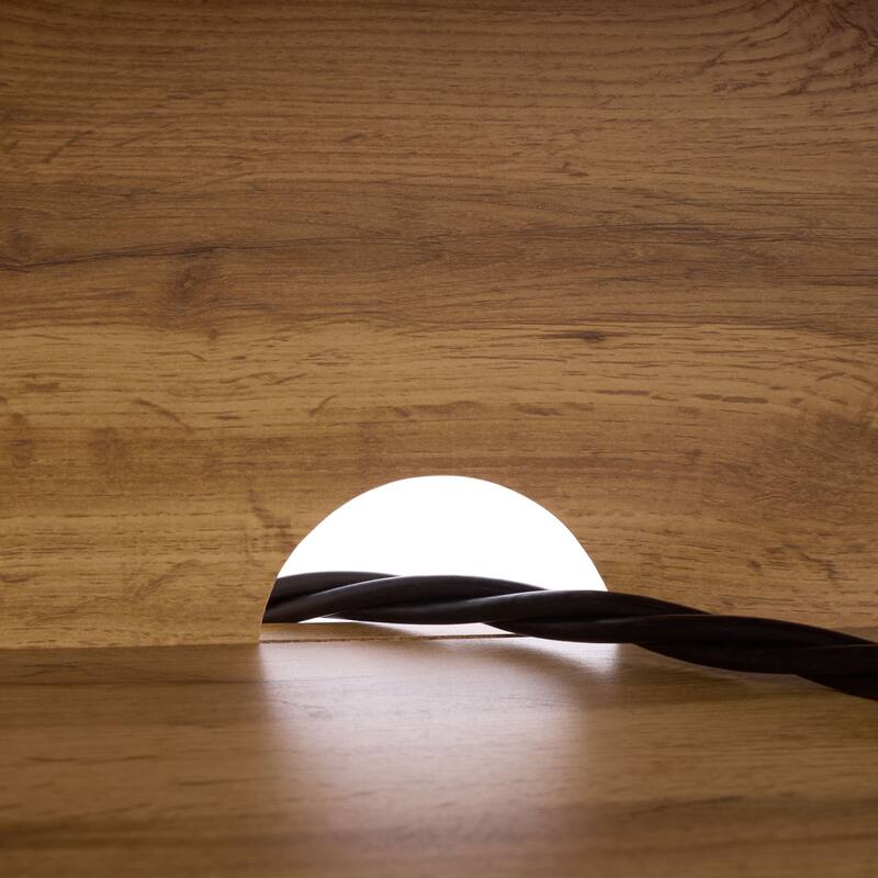 SAFAVIEH Home Quaid 4-Door Sideboard - 62"W x 18"D x 25"H