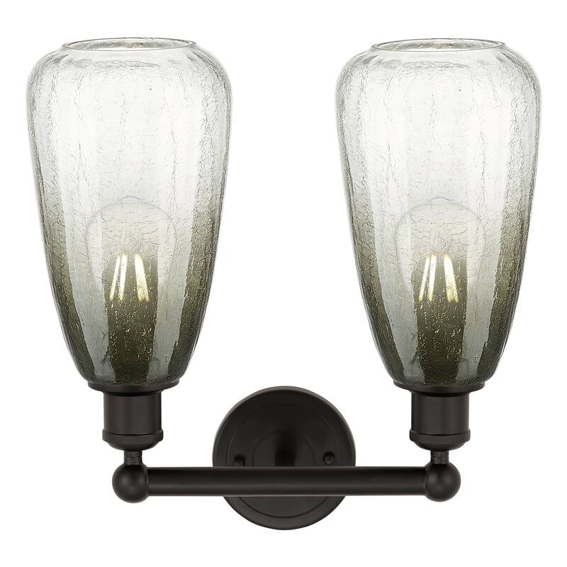 Innovations Lighting Endless Possibilities Edison - Brookhaven Almond - 2 Light 15" Bath Vanity Light