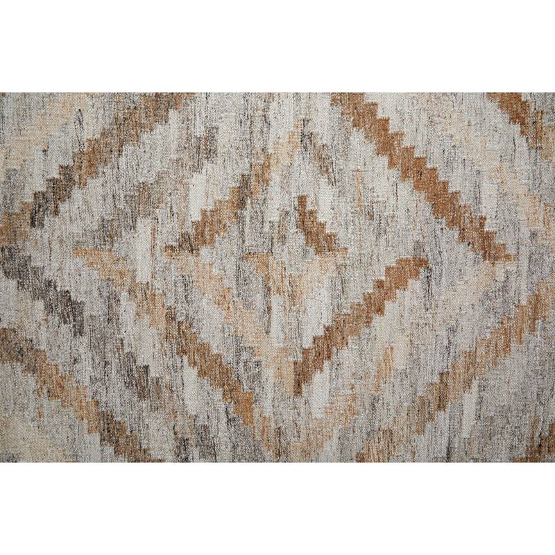 Elstow Transitional PET Yarn Beige/Gray Area Rug