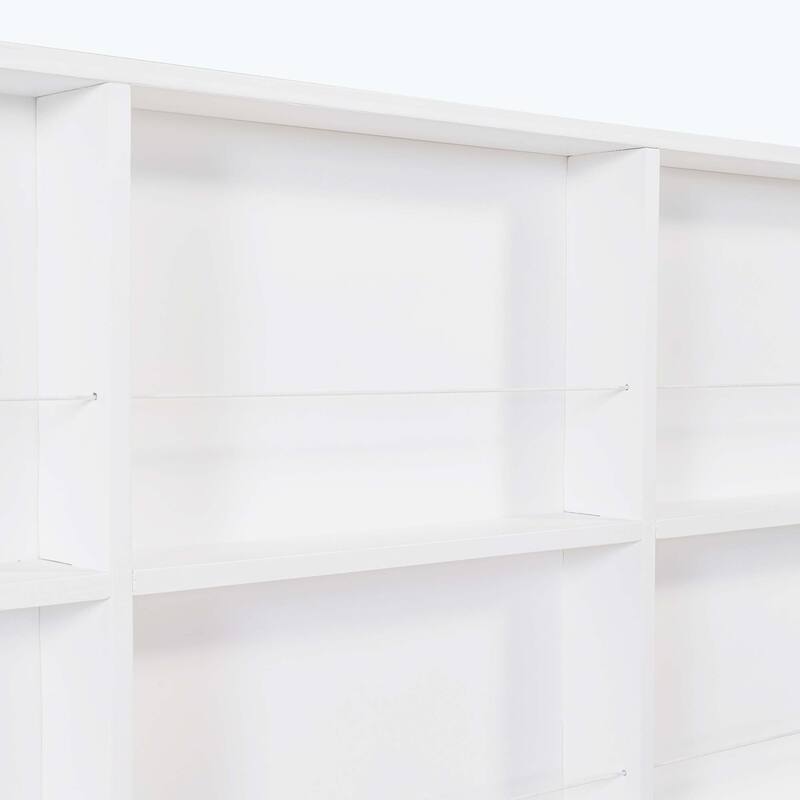 Comfortable Wooden House Bed with 2 Drawers,Kids Bed with Storage Shelf