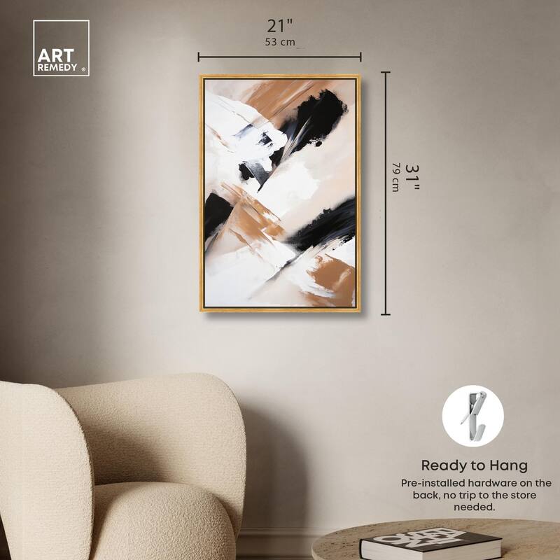 Sable and Sand II Canvas by Art Remedy