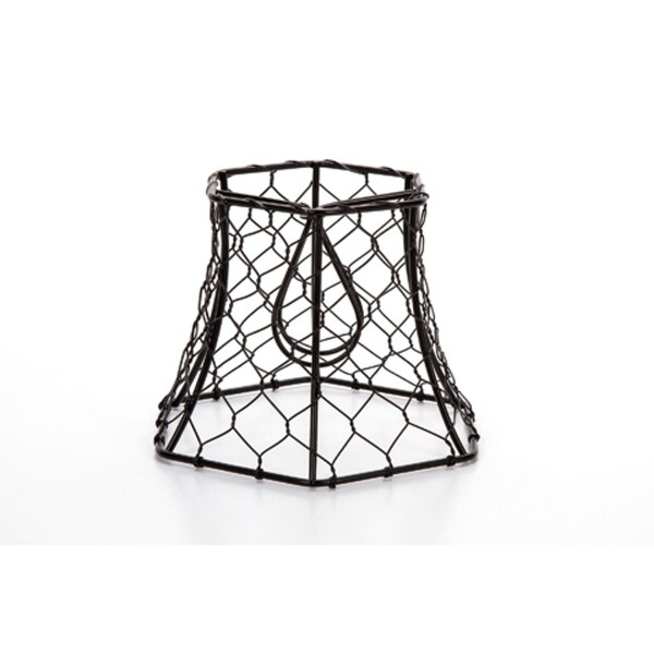 Shop 5 75 Cleveland Vintage Lighting Black Chicken Wire Clip On