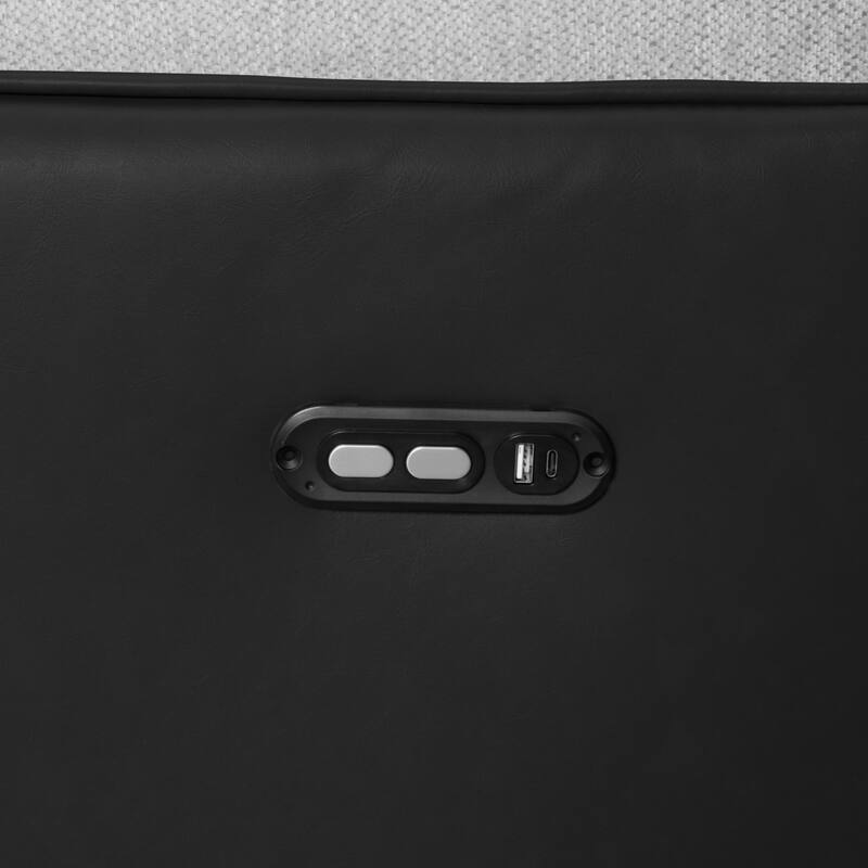 3 Seater Modern Soft Upholstered Power Reclining Sofa for Living Room