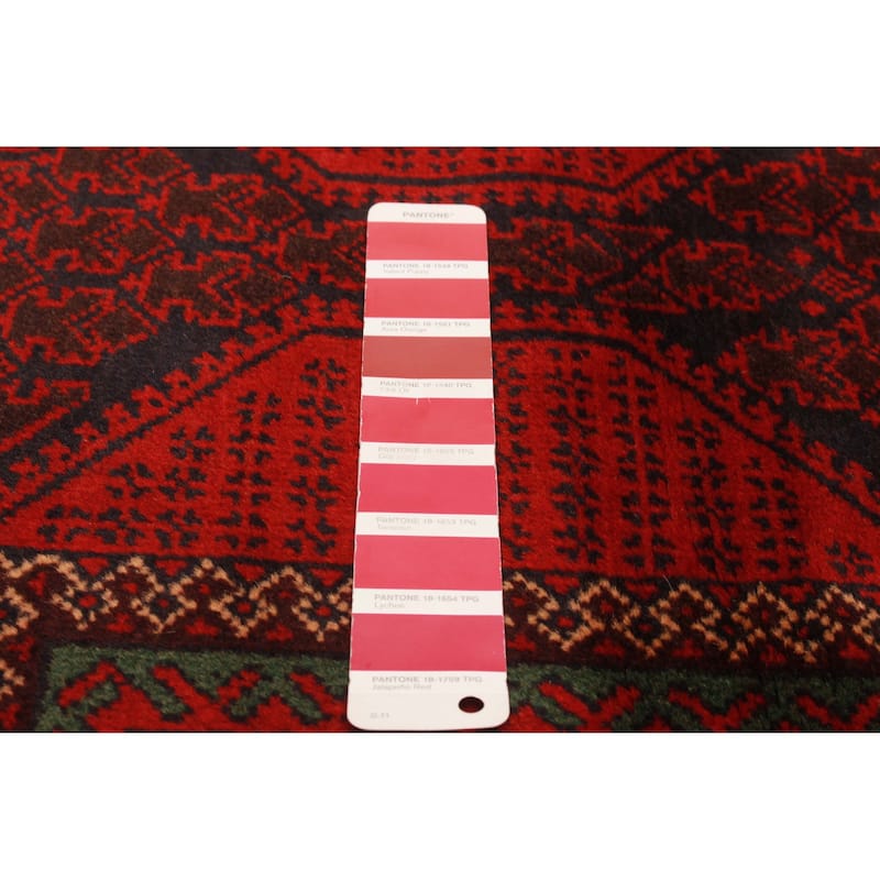 Teimani Red Rug 2'9" x 4'10" - 2'9 x 4'10