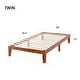 preview thumbnail 21 of 93, 12" Classic Solid Wood Platform Bed Frame