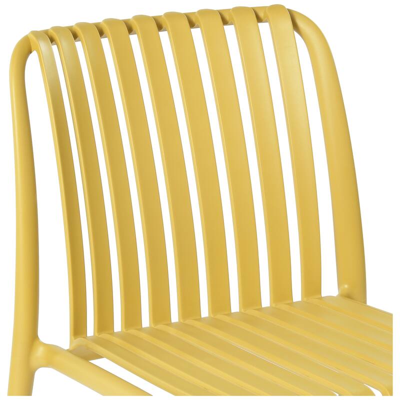 Frond and Form Outdoor Stacking Dining Side Chair (Set of 2)