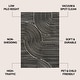 preview thumbnail 84 of 125, JONATHAN Y Odense Minimalist Curve Geometric Gray/Ivory Area Rug