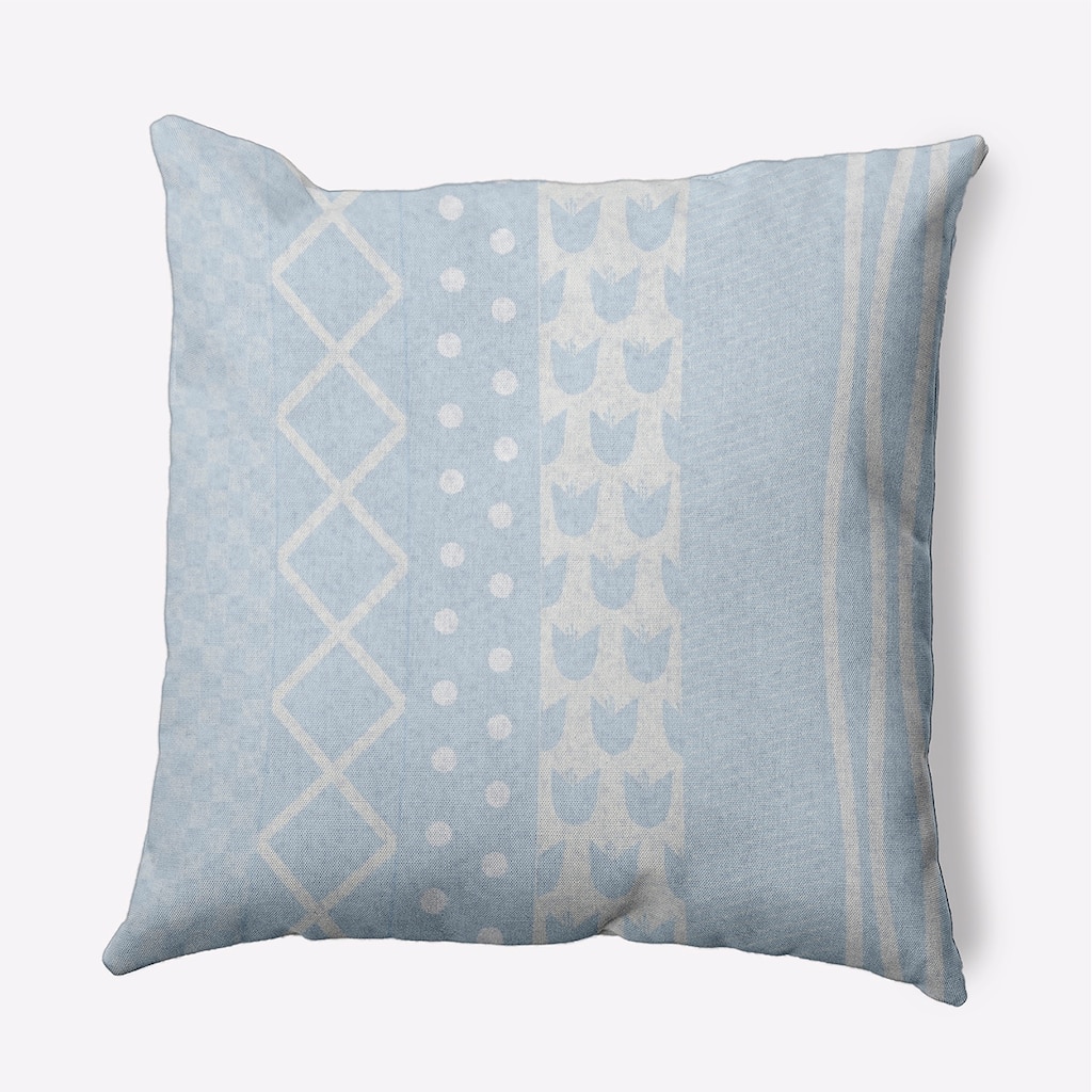 20 x 20 inch Pattern Stripe Outdoor Pillow