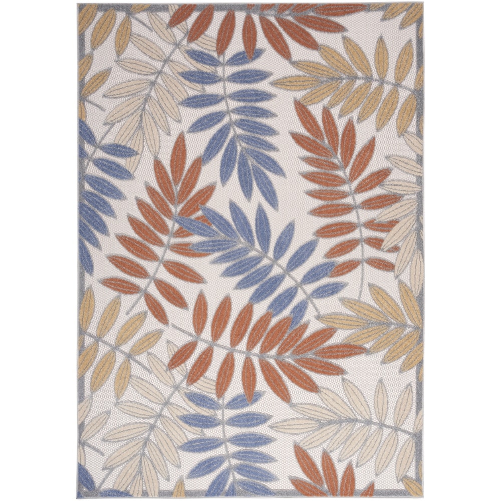 Nourison Alice Indoor/Outdoor Floral Area Rug