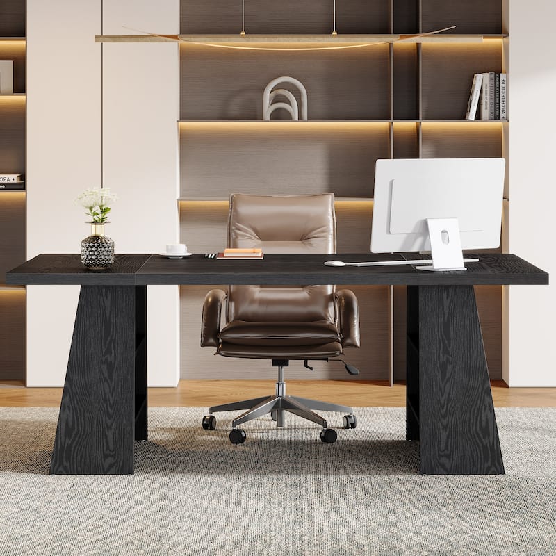 63 Inches Large Executive Office Desk Computer Conference Table
