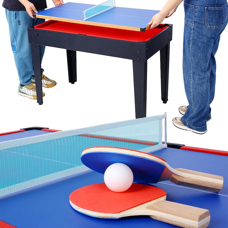 5-in-1 Multi-Game Table, 43" Sports Arcade Games with Accessories - 43"W