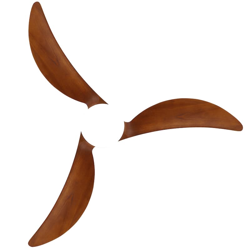 Sofucor 45 Inch Ceiling Fan with Light and Remote,Indoor/Outdoor with 3-Timer,Low Profile Quiet for Bedroom Living Room Patio