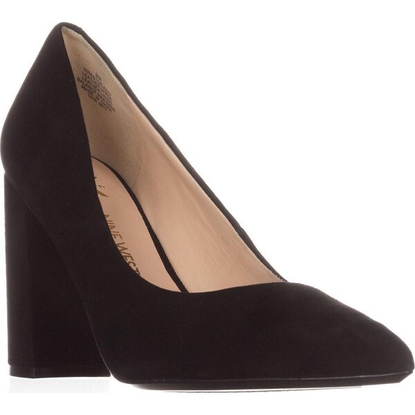 nine west astoria black suede