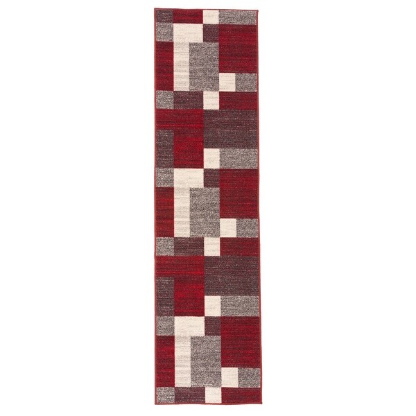 Modern offers Boxes Design Non-Slip Area Rug 5 X 7 (5' 3