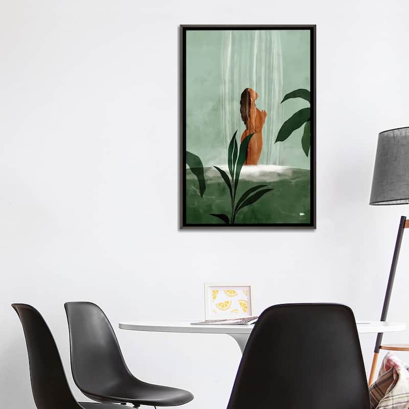 iCanvas "Rain On Me" by Bria Nicole Framed