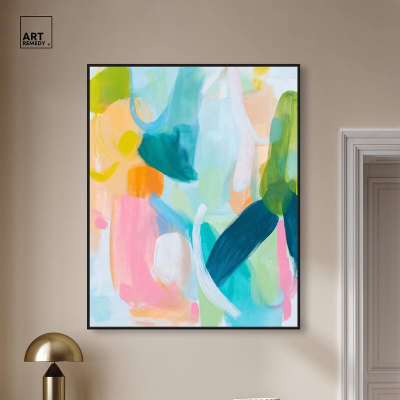 Layered Lush II Canvas by Art Remedy