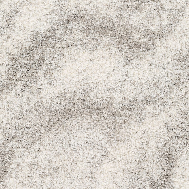 Livabliss Casual Cloudy Shag Abstract Area Rug