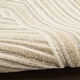 preview thumbnail 24 of 49, Nourison Graceful Indoor only Geometric Wool Area Rug 5' 3" x 7' 3" - Ivory