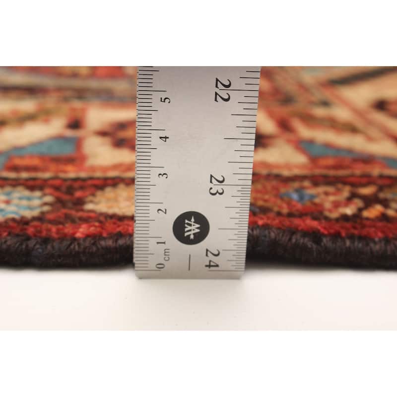 ECARPETGALLERY Hand-knotted Andelz Navy Wool Rug - 3'5 x 8'10