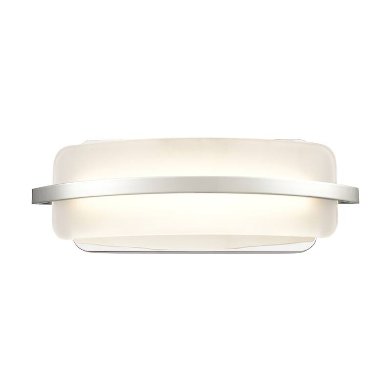 Curvato 16-inch Wide LED Vanity Light in Polished Chrome - 16