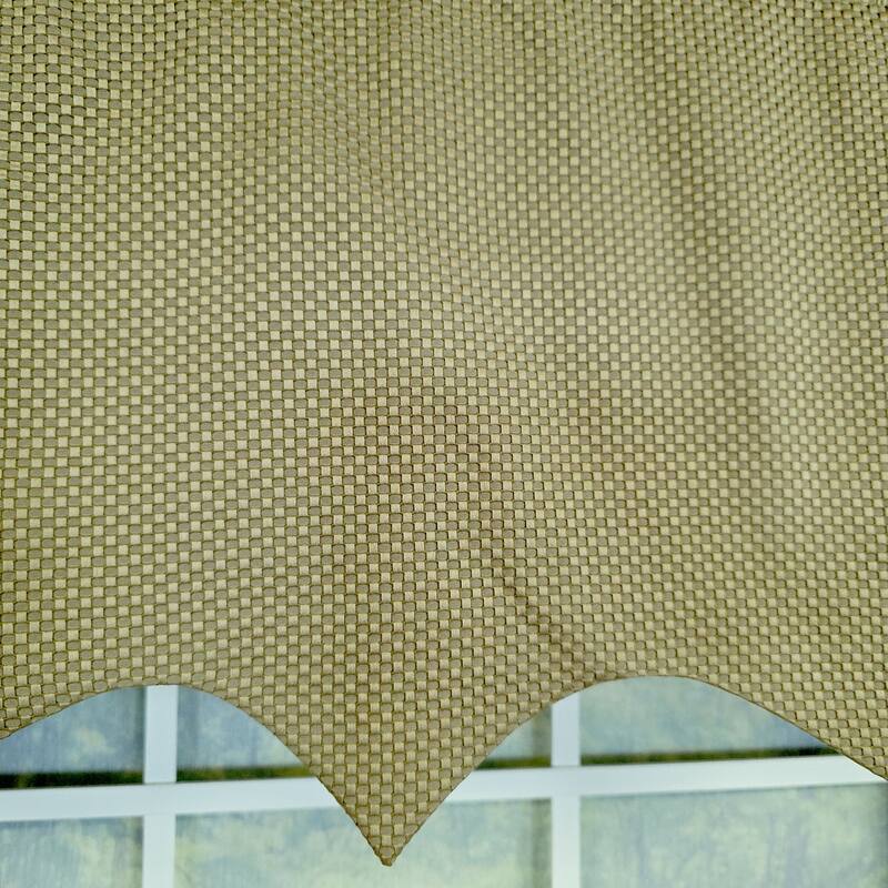 RLF Home Basket Weave Regal Valance