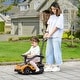 preview thumbnail 6 of 8, 2-in-1 Ride On Push Car for Toddlers 1-3 - Orange