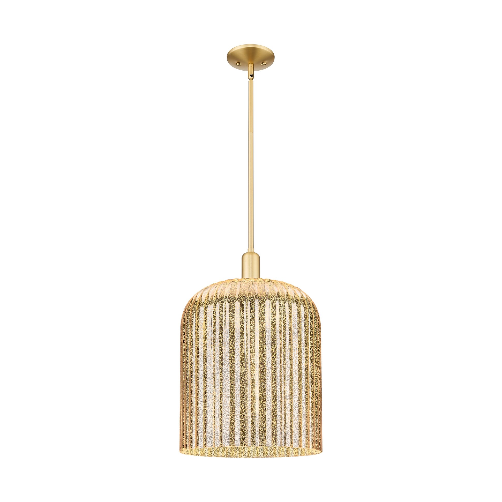 Innovations Lighting Downtown Urban - Bridal Veil - 1 Light 12" Stem Hung Mini Pendant