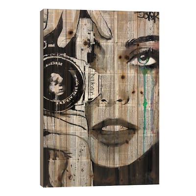 Zoom Print On Wood by Loui Jover - Multi-Color