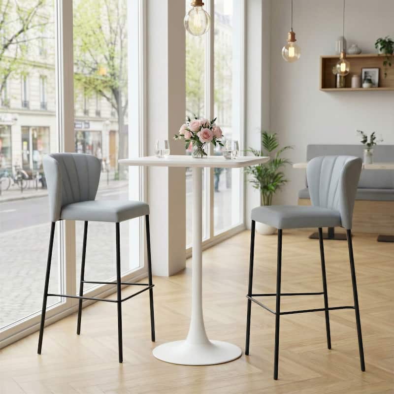 Valleta Bar Table White