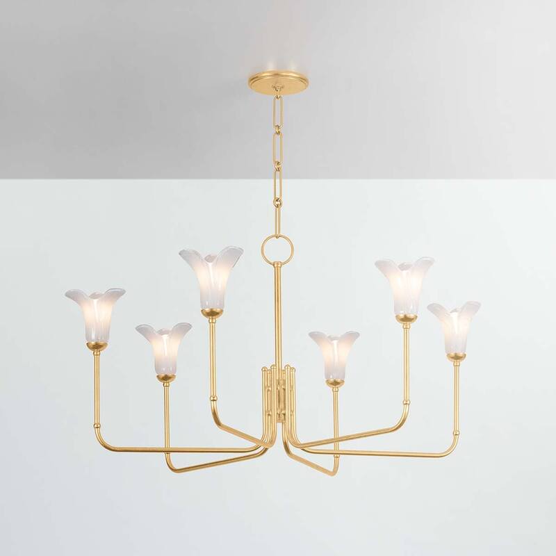 Hudson Valley Lighting 3346 Montclair 6 Light 40" Wide Chandelier