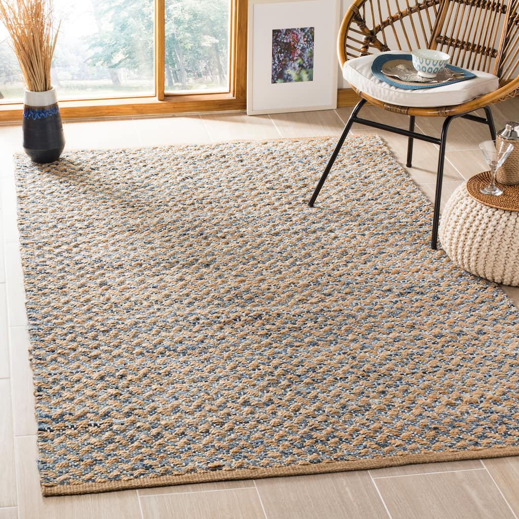 SAFAVIEH Handmade Cape Cod Castillo Coastal Jute Rug