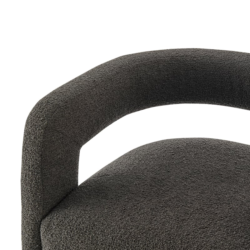 NPD Furniture Althea Boucle Dining Side Chair
