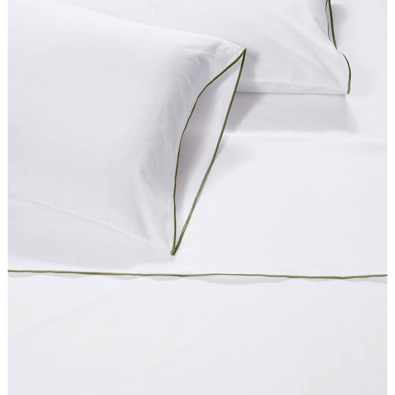 Brooklyn Loom Merrowed Edge 4 Piece Sheet Set