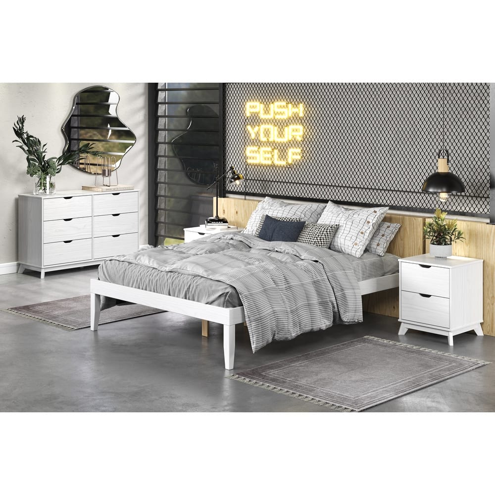 Purcell Solid Wood Platform Bed Frame