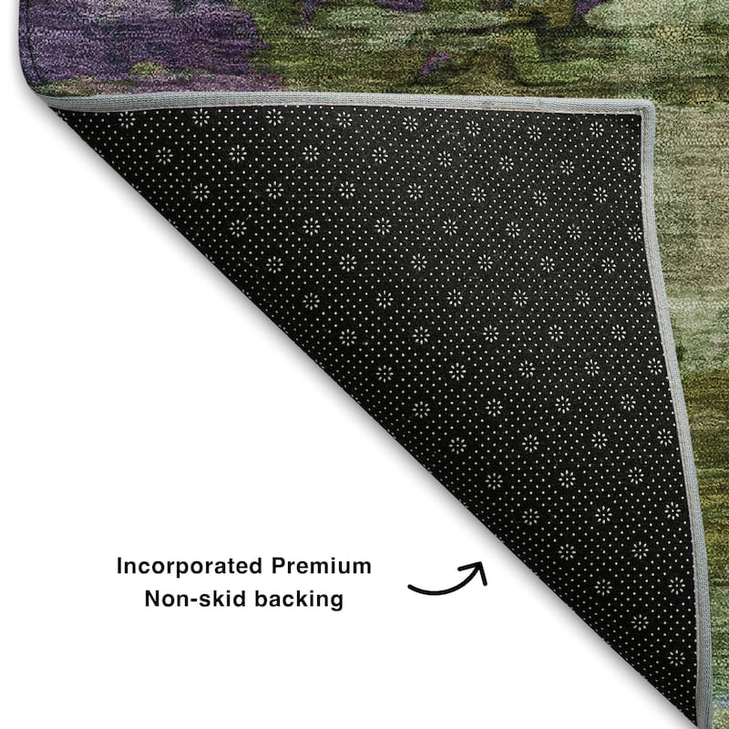 Premium Washable Super Soft Abstract Ombre Mayfield Rug