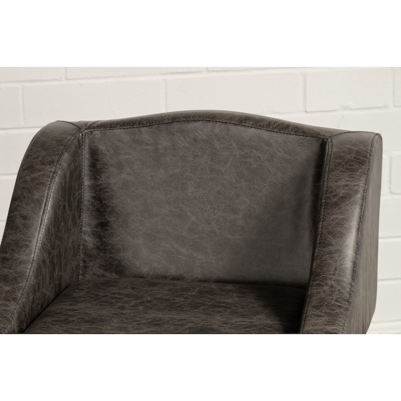 Hillsdale Dillon Metal Upholstered Non-Swivel Stool