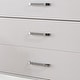 preview thumbnail 9 of 10, Derc Contemporary 2-piece 7-Drawer Dresser and Mirror Set by Furniture of America