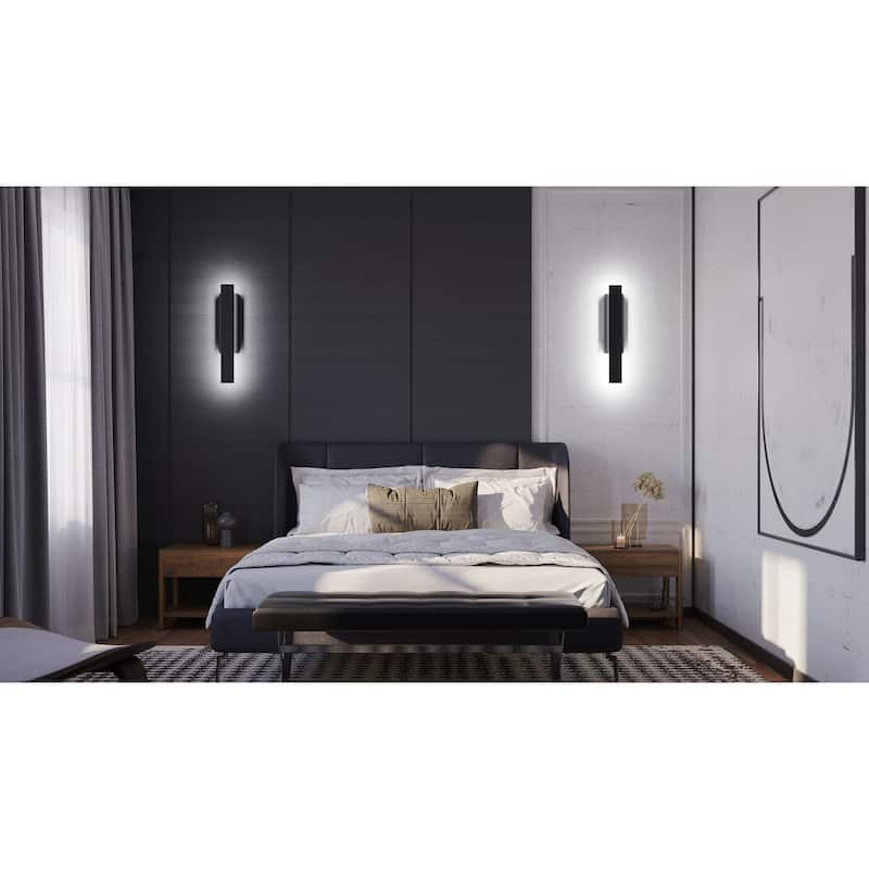 AFX TRUW0524LAJUD Tru 24" Tall LED Outdoor Wall Sconce