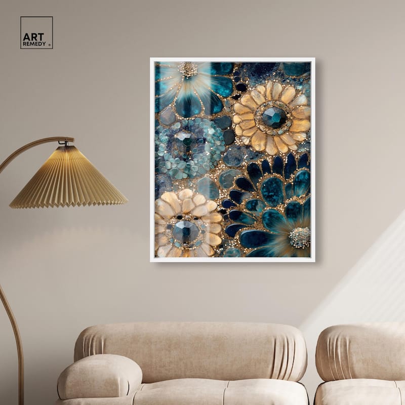 Opulent Geode III Shadowbox by Art Remedy