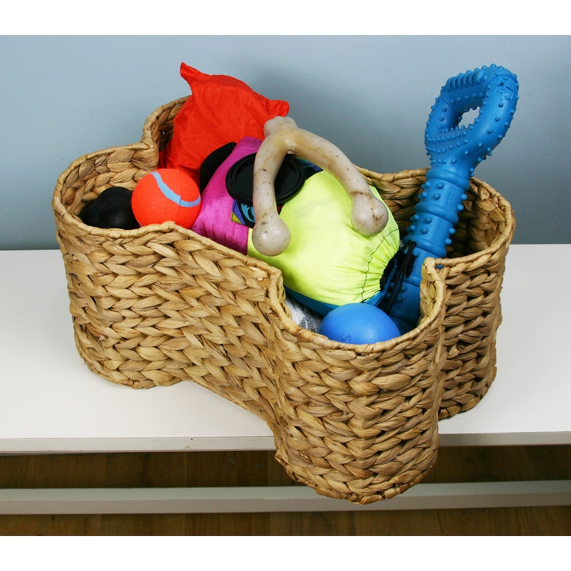 Pottery barn deals dog toy basket