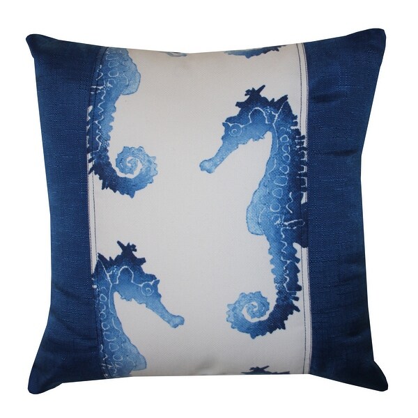 seahorse throw pillows